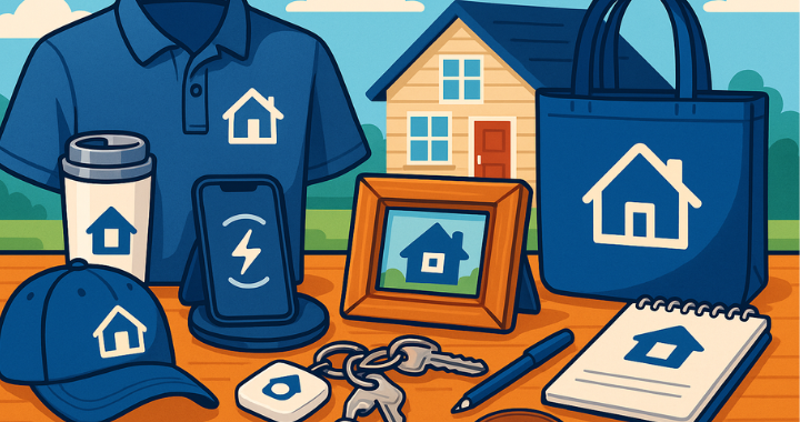Branded Swag for Real Estate Franchises: A Smart Strategy to Win Clients and Retain Agents