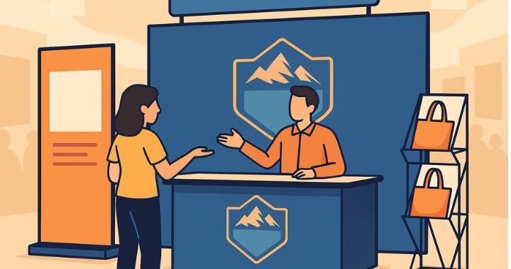 Welcome to the Booth: How to Build a Branded Experience, Not Just Giveaways