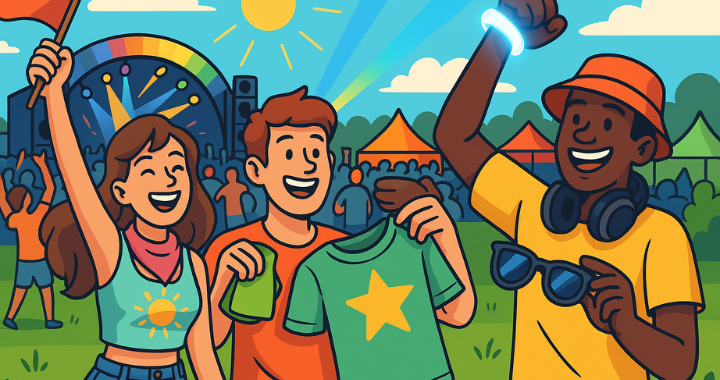 Festival Swag That Rocks: How to Engage Crowds and Build Brand Love at Live Events