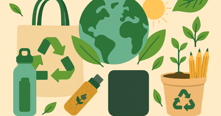 All Eco Swag: Sustainable & Recyclable Promotional Products That Make an Impact